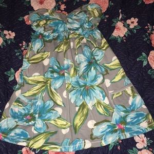 Strapless dress from Hollister